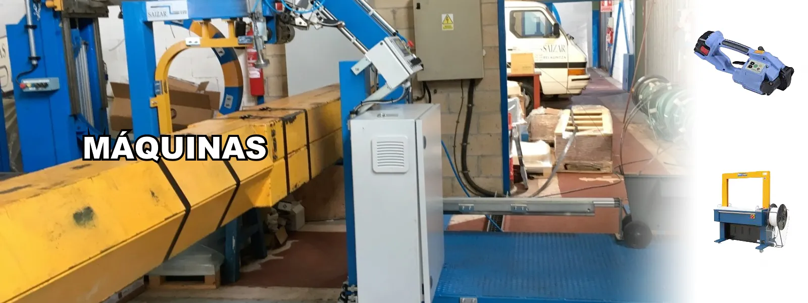 Venta de Máquinas para Flejar y Empacar